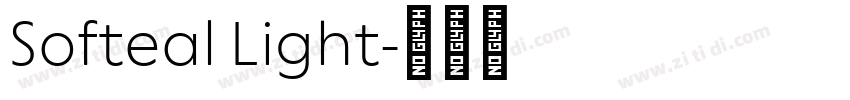 Softeal Light字体转换